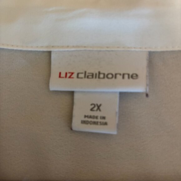 Liz Claiborne Blouse 2X - Picture 5 of 6